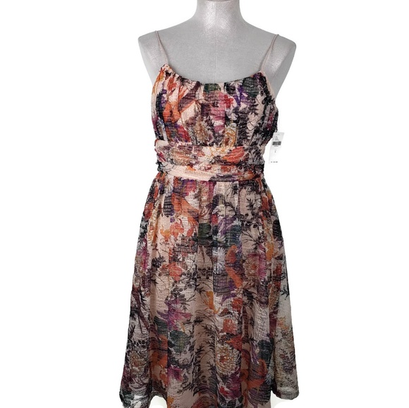 Maeve Dresses & Skirts - Maeve | Anthropologie | Dress Peach Floral